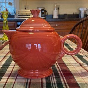 Vintage Fiesta Teapot - Like New - Persimmon